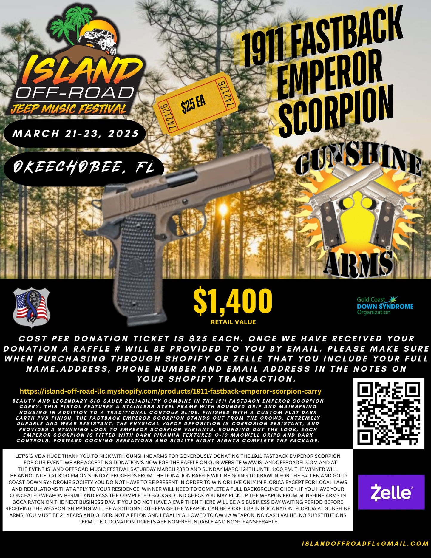 1911 FASTBACK EMPEROR SCORPION CARRY