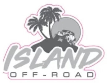 Island Off-Road 3"x5" Decal Shipped