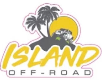 Island Off-Road 3"x5" Decal Shipped